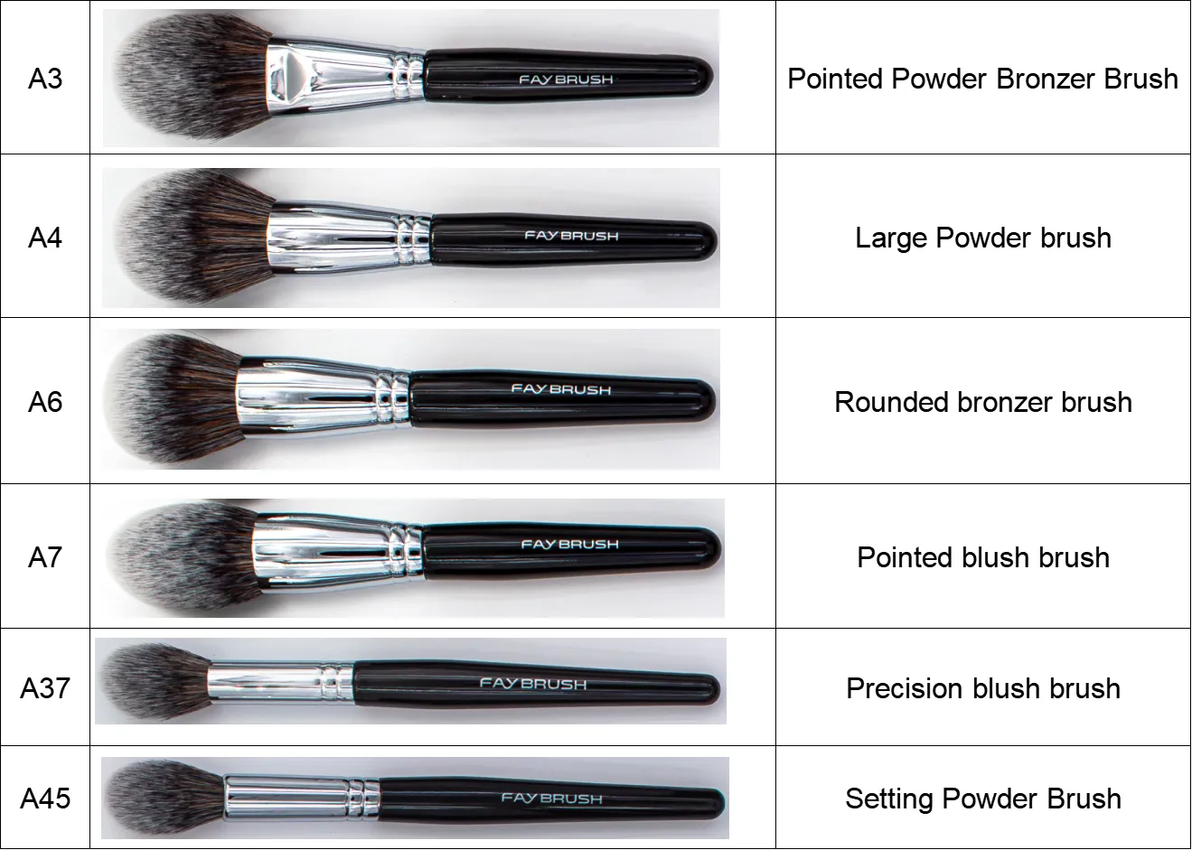 powder blush bronzer makeup brush